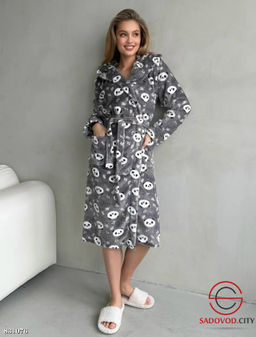 Халат женский с поясом