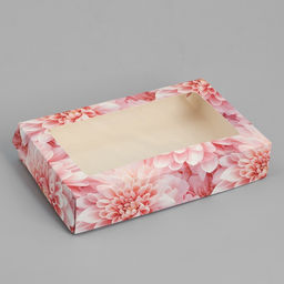 Цена за 5 шт. Кондитерская упаковка, коробка с ламинацией Beauty, 20 х 12 х 4 см