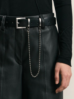 Широкий ремень с цепочкой / Zarina  фото 2