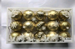 Елочные шары 15 штук 5 см / B-2580 /уп 96/ - Галеонтрейд фото 2