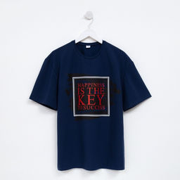 Футболка мужская MINAKU Key, размер 48, синяя