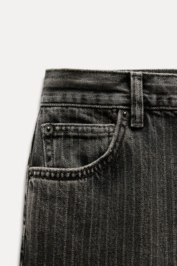 ZW COLLECTION STRAIGHT-LEG MID-RISE JEANS - Zara фото 8