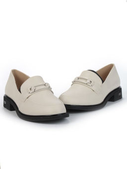 06-PDG258-2 BEIGE Туфли женские (натуральная кожа)
