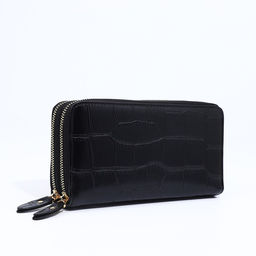 Кошелёк на молниях, цвет чёрный - Simaland фото 3