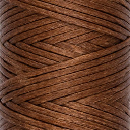 Промысел Нитки вощёные, плоские LC-001 для кожи 0.8 мм 25 м № 003 коричневый