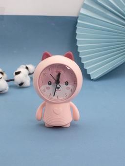 Часы-будильник Lovely cat, pink (14,5х8,5 см)
