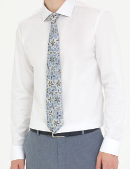 Beyaz Ex. Slim Fit Uzun Kollu Klasik G_mlek