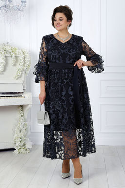 Платье Ninele 7431-Р темно-синий - Mira fashion фото 838