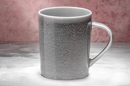 Кружка 320 мл 11,5*8*10 см Серый меланж NEW BONE CHINA