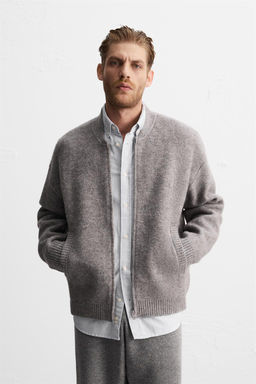 ZIP-UP KNIT JACKET - Zara фото 2