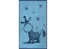 Полотенце махровое 6с103.412ж1 Зебруся(джинс) 50х90см