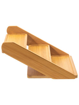 Подставка бамбуковая 3-х ярусная 29,5*29*13,5 см, бамбук - Elan gallery фото 6