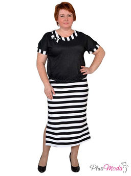 Туника Модель №298 размеры 44-80 - Plusmoda фото 3