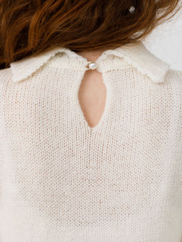 Блузка вязаная