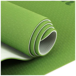 Коврик для йоги Sangh, 183610,6 см, цвет зелёный  фото 5