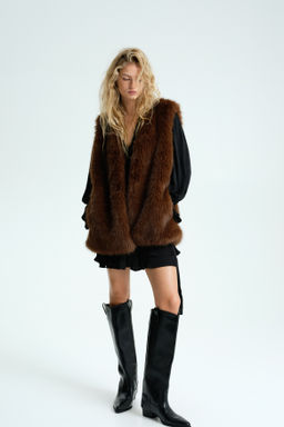 Chaleco efecto pelo - H&m фото 4