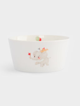 Набор посуды, детский, 1 перс, 3 пр, фарфор N, белый, Животные в цирке, Circus - Anna lafarg фото 5