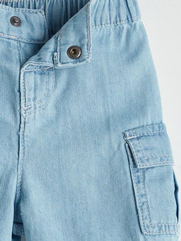 Beli Lastikli Erkek Bebek Jean ?ort