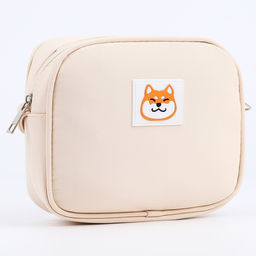 Сумка кросс-боди на молнии «Шиба», бежевая