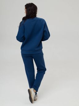 Брюки с подрезами (начес) синий - Vals фото 3