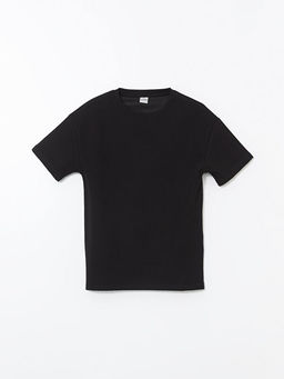 Bisiklet Yaka Basic Erkek ?ocuk Ti??rt