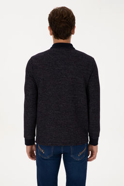 Erkek Lacivert Basic Sweatshirt - U.s. polo assn фото 5
