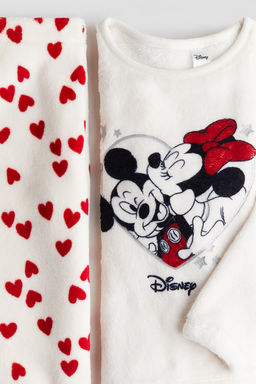 Pijama de velour con estampado - H&m фото 2