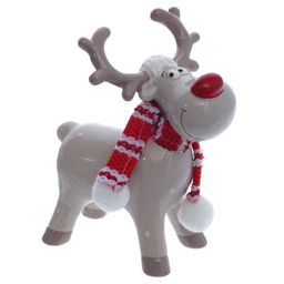 Фигурка декоративная "Олень", L9,5 W13 H14,5 см, 2в.