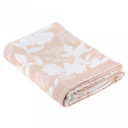 Полотенце махровое "Белые ночи" 70х140см, хлопок 100%, персиковый (Китай)