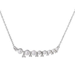 Колье, жемчуг swarovski, FYN-3369