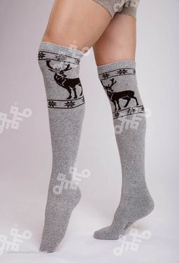 +Гольфы из монгольской шерсти (арт. 01119) - Монголка фото 3