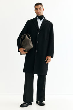Single-breasted wool coat - H&m фото 2