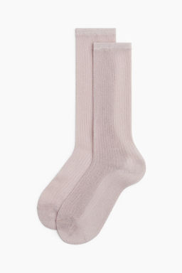 Calcetines brillantes