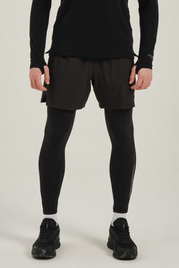 Тайтсы 2-в-1 Черный ADVANCED RUNNING 2 in 1 Pants