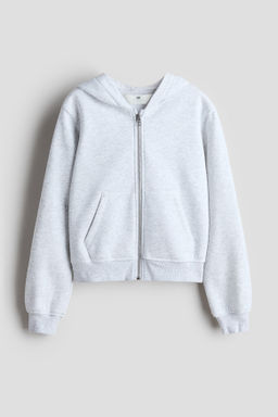 Chaqueta sudadera con capucha y cremallera