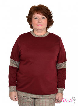 Джемпер Модель №753 размеры 44-84 - Plusmoda фото 7