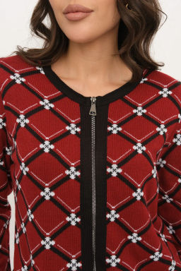 ЗЛАТА Жакет М 3173/красный