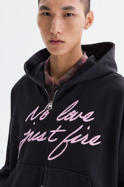 Chaqueta sudadera con cremallera Oversized Fit - H&m фото 7