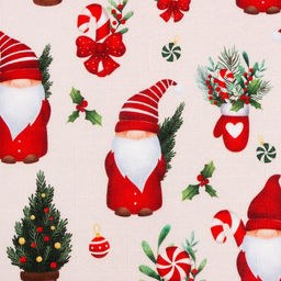 Фартук Этель Santa Claus 60х70см, 100% хлопок, репс 210 г/м2  фото 3