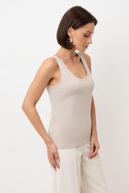 ЕВТ 3299/светлый беж майка жен