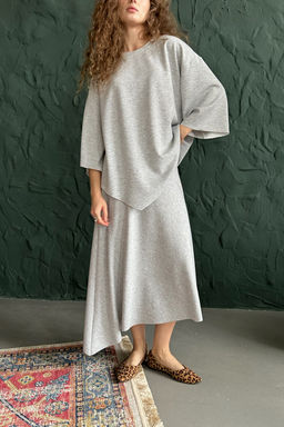 Блузка женская ASY105/01/Серый меланж