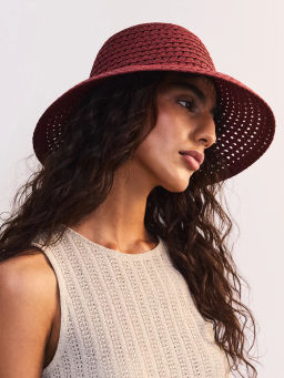 Соломенная шляпа ZR2605060403-21 / Zarina  фото 4