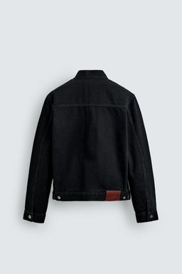 CAZADORA DENIM B?SICA / Negro - Zara фото 8
