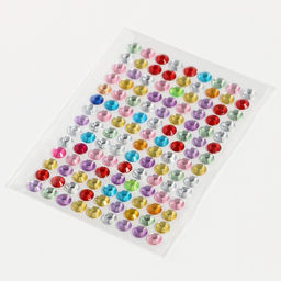 Аппликация стразами «Монстрики», 14,8 х 21 см