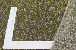 Штапель Мироль цв.шоколадно-коричневый, ш.1.45м, вискоза-100%, 100гр/м.кв - Купава фото 5