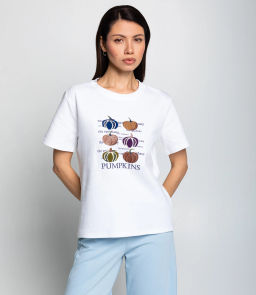 Футболка #КТ30813, белый