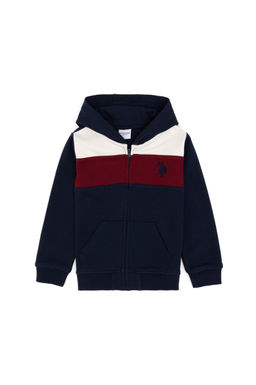 Темно-синий вязаный кардиган для мальчика Неожиданная скидка в корзине