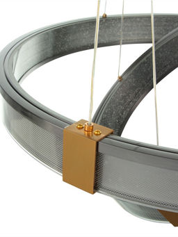 Люстра Emma 168 Вт LED 3000-6000К черный/кофе/золото Ø40+60×100 см