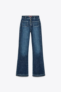 Z1975 HIGH-WAIST BOOTCUT JEANS - Zara фото 3
