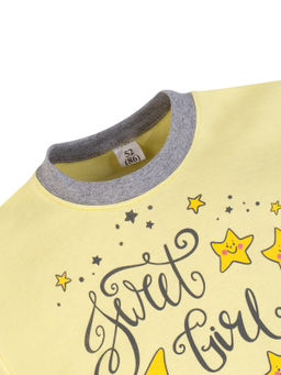 Пижама детская светложелтая